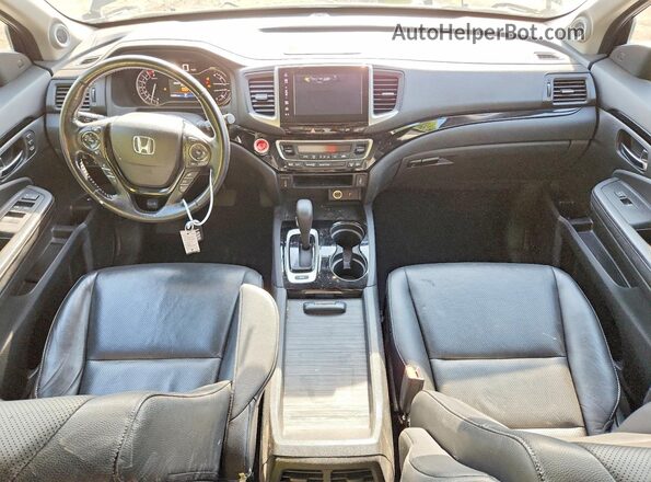 5FPYK3F74JB004243 2018 HONDA RIDGELINE Black Вид панелі приладів