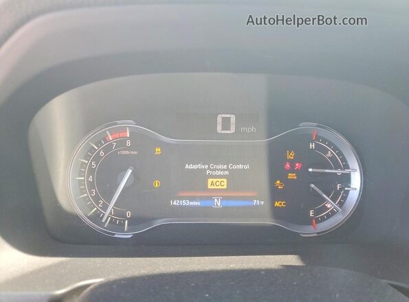 5FPYK3F74KB035834 2019 HONDA RIDGELINE White ხელსაწყოთა პანელის ხედი