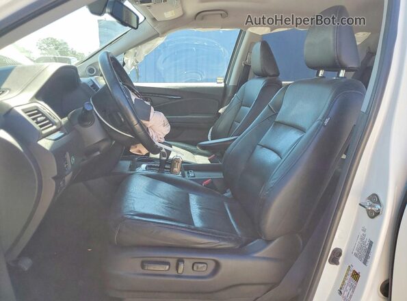 5FPYK3F74KB035834 2019 HONDA RIDGELINE White წინა სალონის ხედი
