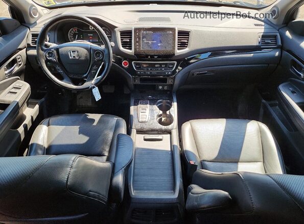 5FPYK3F74LB017349 2020 HONDA RIDGELINE Gray Dashboard view