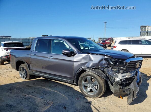 5FPYK3F74PB065634 2023 HONDA RIDGELINE Gray Przód prawy