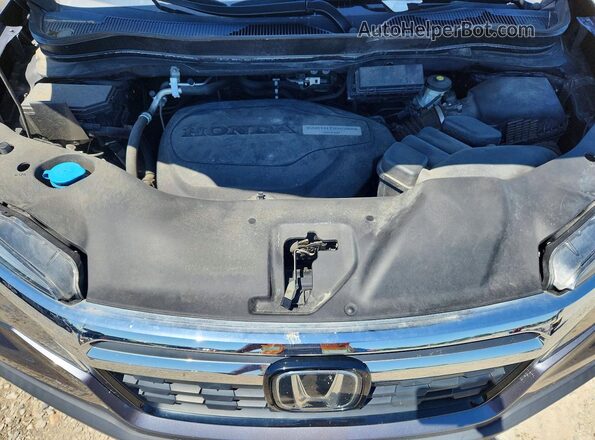 5FPYK3F75HB029498 2017 HONDA RIDGELINE Gray Вид задньої частини салону