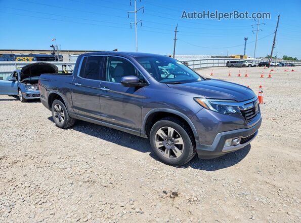 5FPYK3F75HB029498 2017 HONDA RIDGELINE Gray Передня права чверть