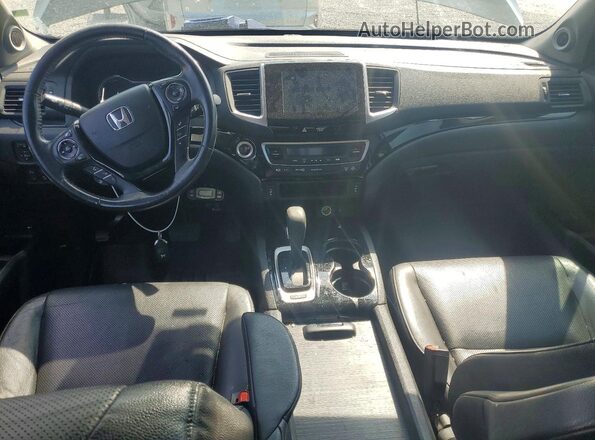 5FPYK3F75HB035026 2017 HONDA RIDGELINE Black Widok deski rozdzielczej
