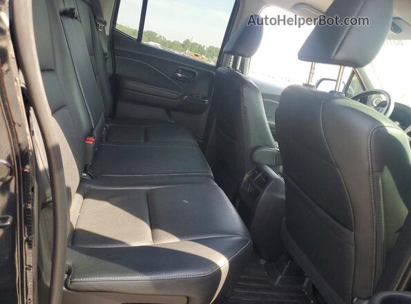 5FPYK3F75HB035026 2017 HONDA RIDGELINE Black Widok wnętrza z tyłu