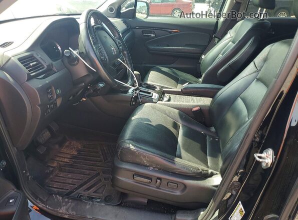 5FPYK3F75HB035026 2017 HONDA RIDGELINE Black Widok wnętrza z przodu