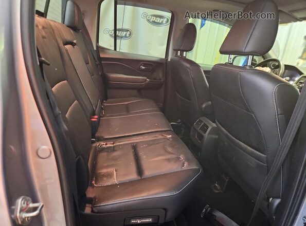 5FPYK3F75NB017816 2022 HONDA RIDGELINE Gray Vista de los asientos traseros