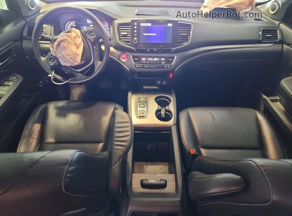 5FPYK3F75NB017816 2022 HONDA RIDGELINE Gray Vista del salpicadero