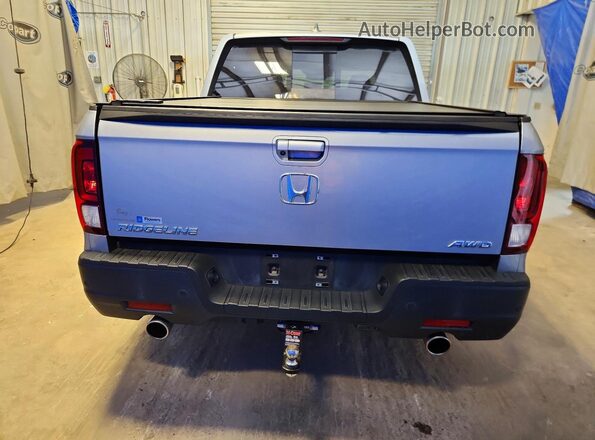 5FPYK3F75NB017816 2022 HONDA RIDGELINE Gray Vista trasera