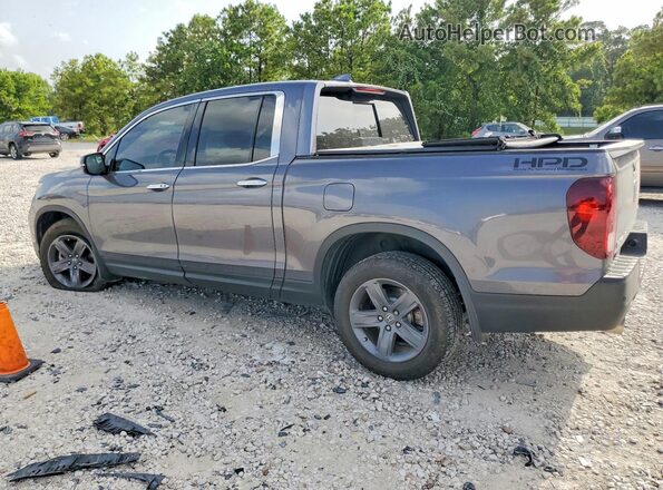 5FPYK3F76MB005575 2021 HONDA RIDGELINE Серый Задняя левая четверть