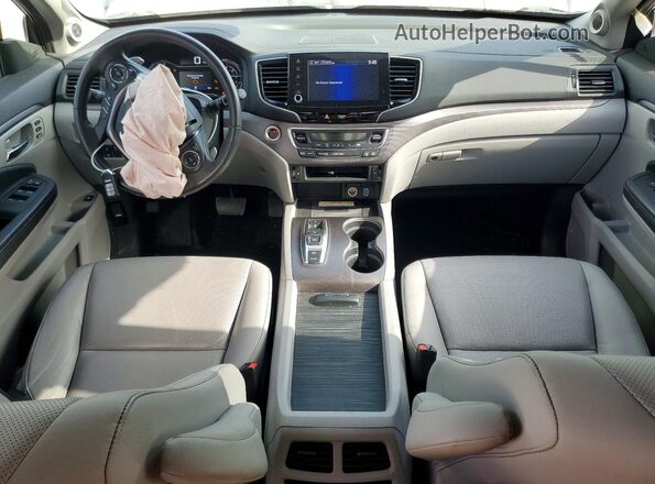 5FPYK3F76MB005575 2021 HONDA RIDGELINE Серый Вид панели приборов
