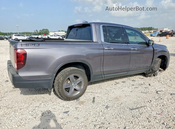 5FPYK3F76MB005575 2021 HONDA RIDGELINE Серый Задняя правая четверть