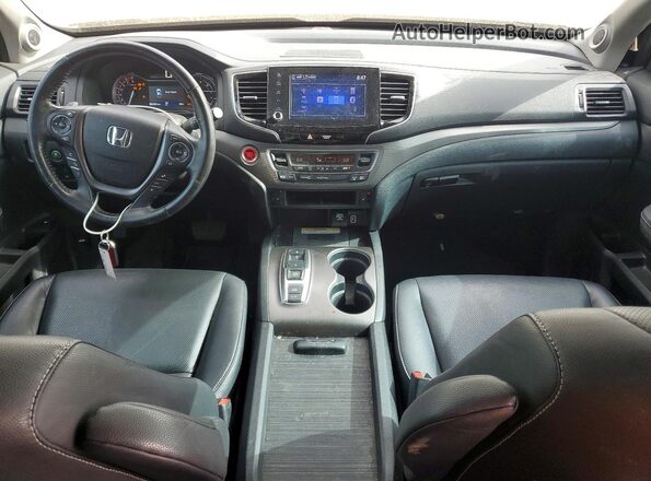 5FPYK3F76MB017189 2021 HONDA RIDGELINE Черный Вид панели приборов