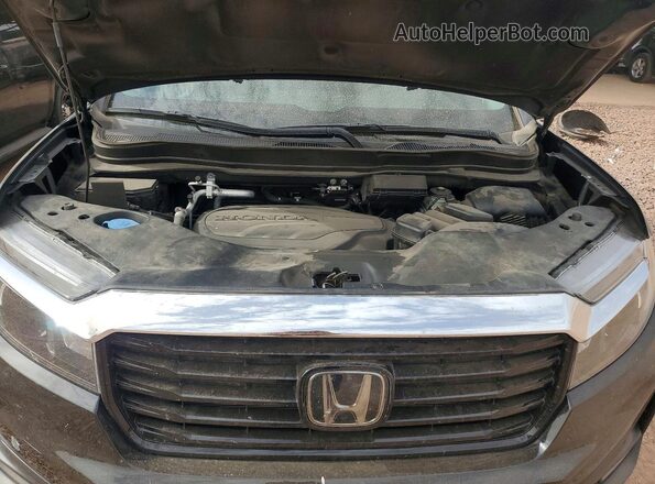 5FPYK3F76MB017189 2021 HONDA RIDGELINE Черный Вид задней части салона