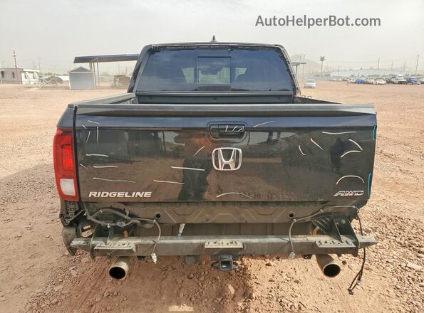 5FPYK3F76MB017189 2021 HONDA RIDGELINE Черный Вид сзади