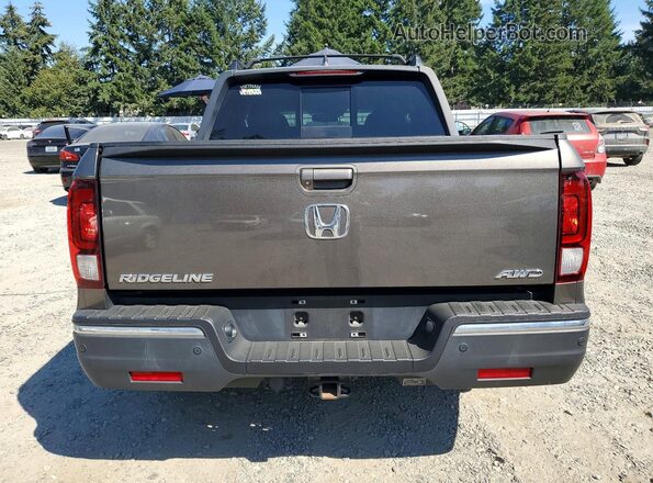 5FPYK3F77LB000027 2020 HONDA RIDGELINE Charcoal Vista trasera