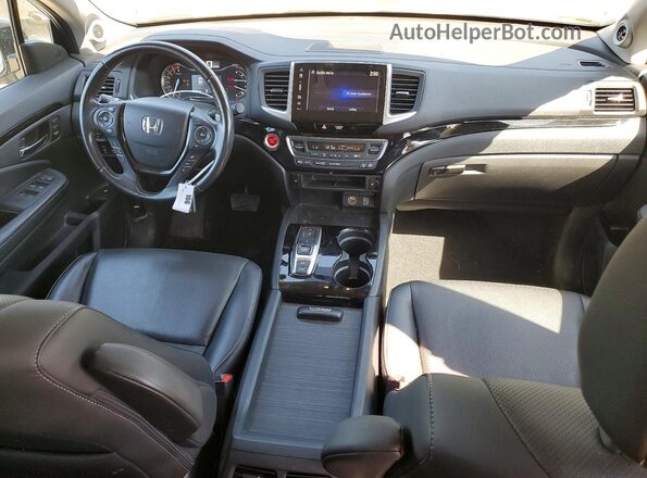 5FPYK3F77LB000027 2020 HONDA RIDGELINE Charcoal Vista del salpicadero