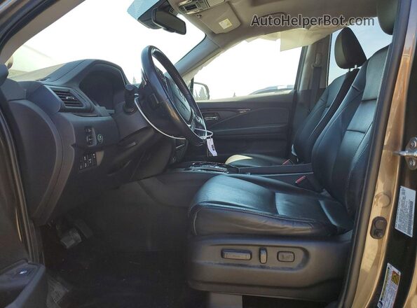 5FPYK3F77LB000027 2020 HONDA RIDGELINE Charcoal Vista interior delantera