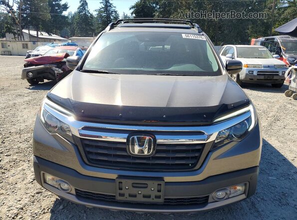 5FPYK3F77LB000027 2020 HONDA RIDGELINE Charcoal Vista frontal