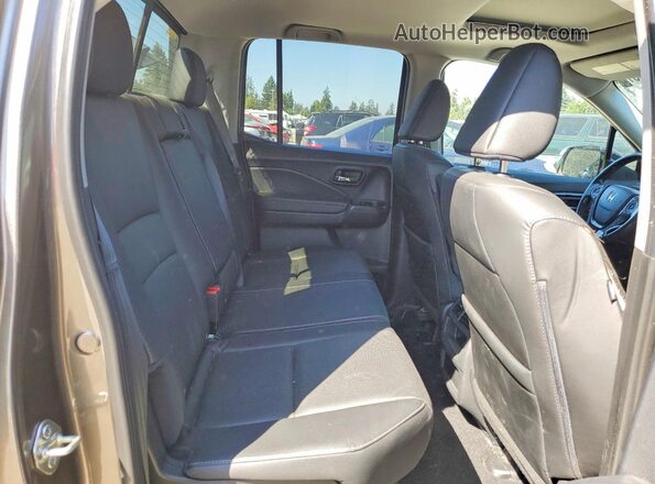 5FPYK3F77LB000027 2020 HONDA RIDGELINE Charcoal Vista de los asientos traseros