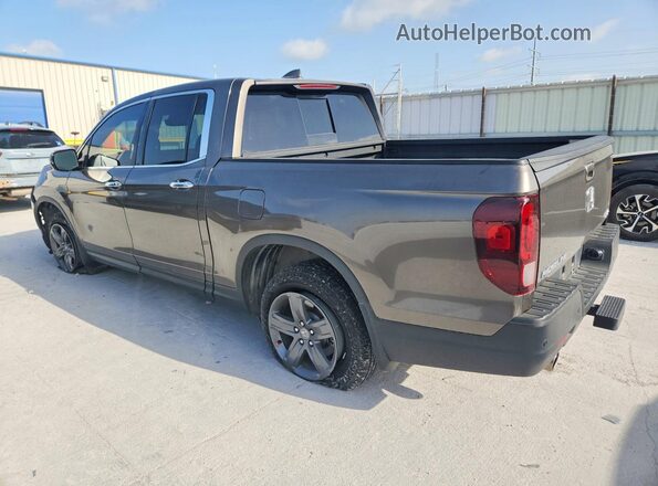 5FPYK3F77MB023812 2021 HONDA RIDGELINE Gray Հետևի ձախ