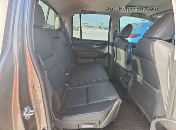 5FPYK3F77MB023812 2021 HONDA RIDGELINE Gray Հետևի նստատեղերի տեսք