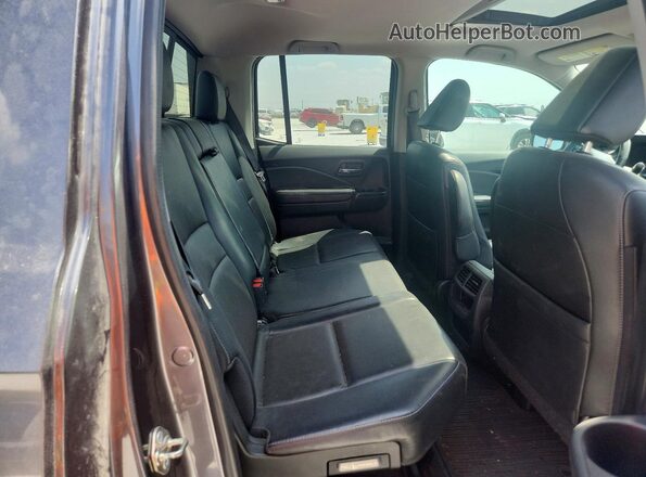5FPYK3F78HB029253 2017 HONDA RIDGELINE Gray Вид задніх сидінь