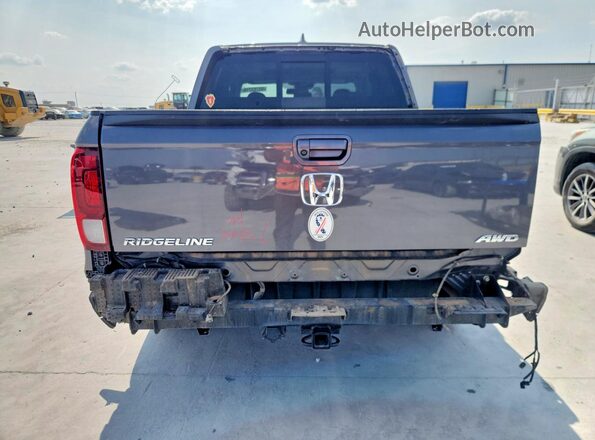 5FPYK3F78KB033973 2019 HONDA RIDGELINE Gray უკანა ხედი