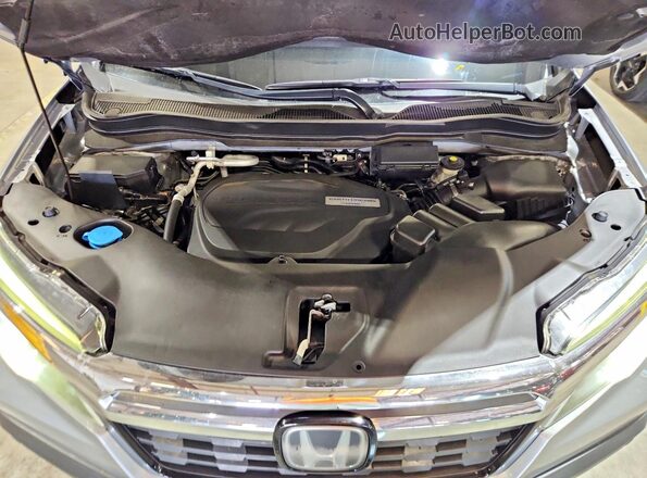 5FPYK3F78LB002921 2020 HONDA RIDGELINE Серый Вид задней части салона
