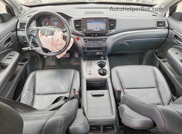5FPYK3F78PB043412 2023 HONDA RIDGELINE Gray Dashboard view