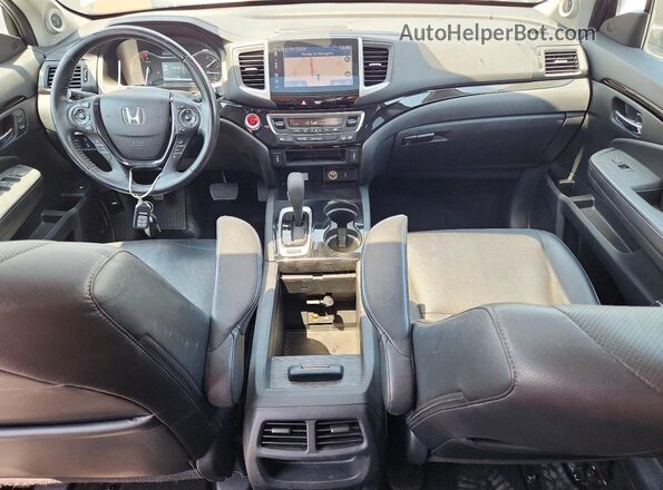 5FPYK3F79HB003275 2017 HONDA RIDGELINE Gray წინა პანელის ხედი