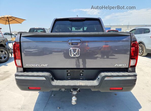 5FPYK3F79HB003275 2017 HONDA RIDGELINE Gray უკანა ხედი