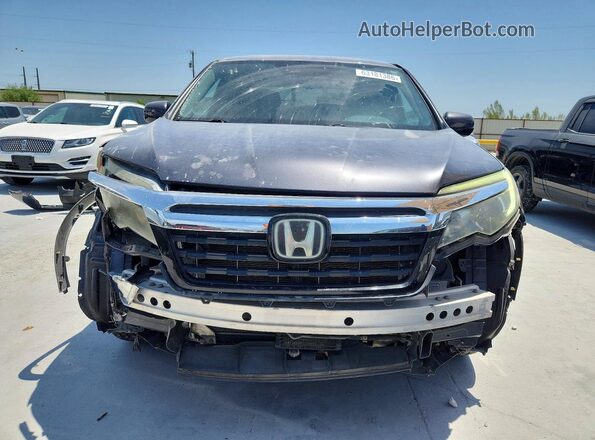 5FPYK3F79HB003275 2017 HONDA RIDGELINE Gray წინა ხედი