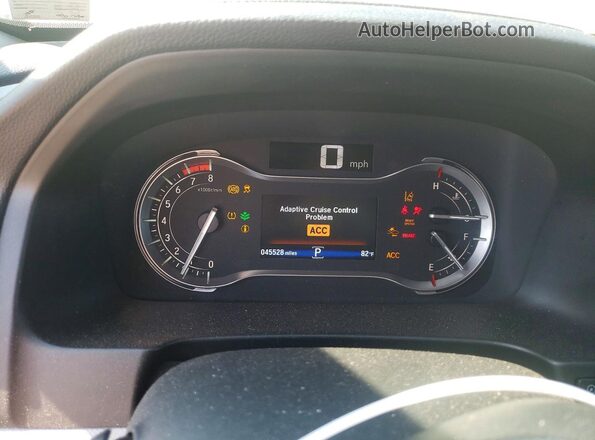 5FPYK3F79LB001552 2020 HONDA RIDGELINE Silver Вид щитка приладів