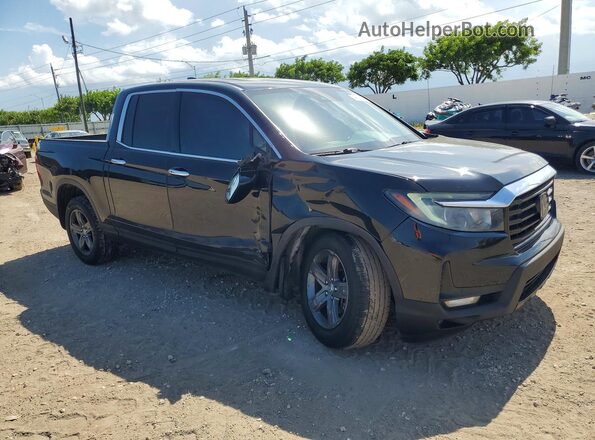 5FPYK3F79NB004051 2022 HONDA RIDGELINE Черный Передняя правая четверть