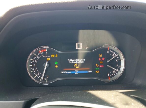 5FPYK3F79NB004051 2022 HONDA RIDGELINE Черный Вид щитка приборов