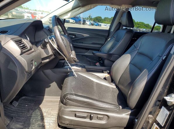 5FPYK3F79NB004051 2022 HONDA RIDGELINE Черный Вид салона спереди