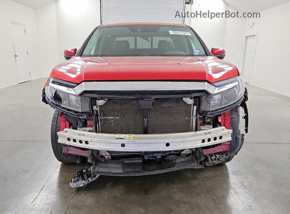 5FPYK3F79PB007597 2023 HONDA RIDGELINE Red Vista frontal