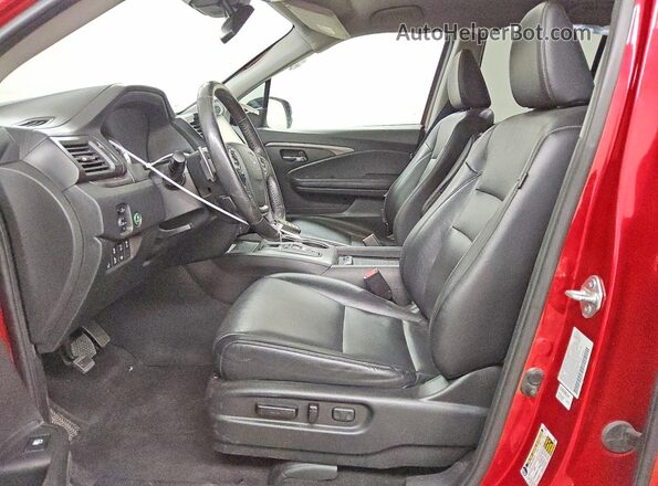 5FPYK3F79PB007597 2023 HONDA RIDGELINE Red Vista interior delantera