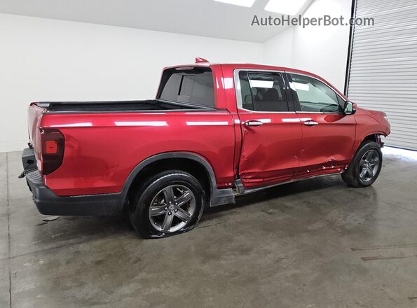 5FPYK3F79PB007597 2023 HONDA RIDGELINE Red 