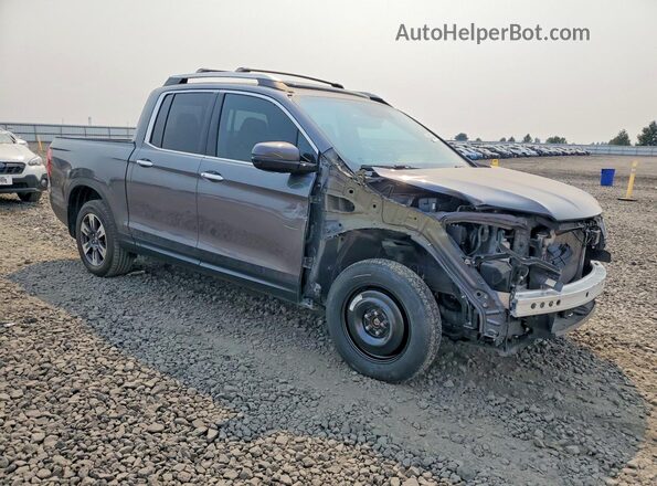 5FPYK3F7XHB008341 2017 HONDA RIDGELINE Gray Przód prawy