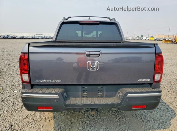 5FPYK3F7XHB008341 2017 HONDA RIDGELINE Gray Widok z tyłu