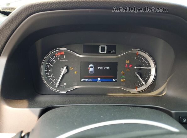 5FPYK3F7XHB008341 2017 HONDA RIDGELINE Gray Widok zestawu wskaźników
