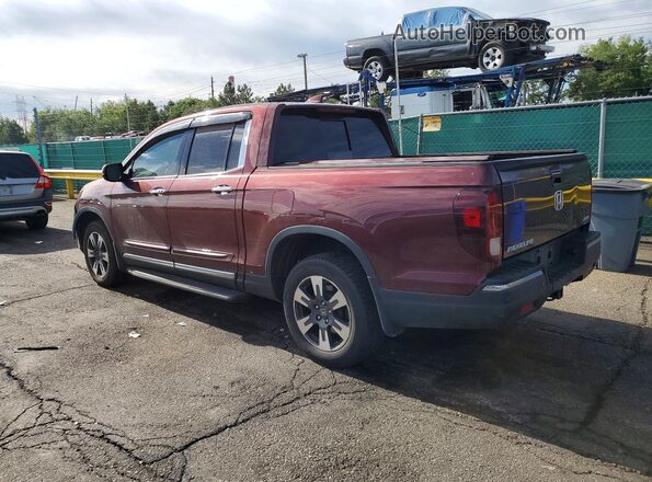 5FPYK3F7XHB012308 2017 HONDA RIDGELINE Burgundy უკანა მარცხენა
