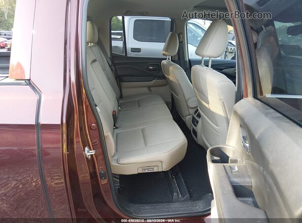 5FPYK3F7XLB005982 2020 HONDA RIDGELINE Burgundy VIN კოდის სტიკერის ხედი