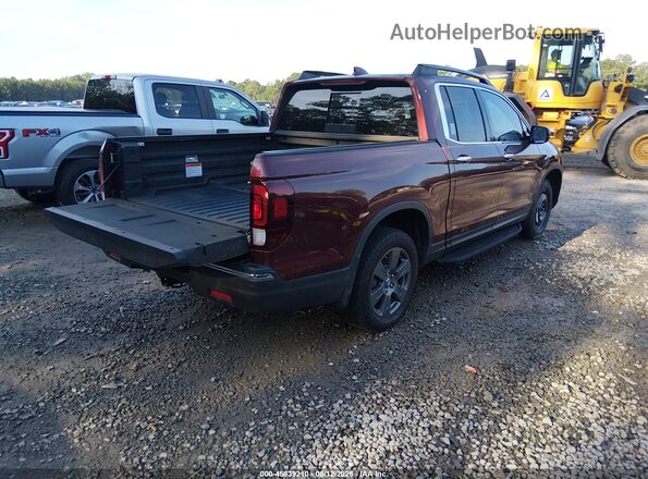 5FPYK3F7XLB005982 2020 HONDA RIDGELINE Burgundy უკანა მარჯვენა