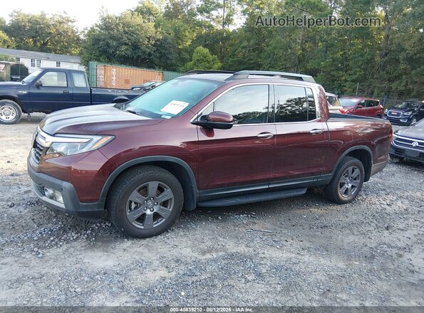 5FPYK3F7XLB005982 2020 HONDA RIDGELINE Burgundy სალონის 360-გრადუსიანი ხედი