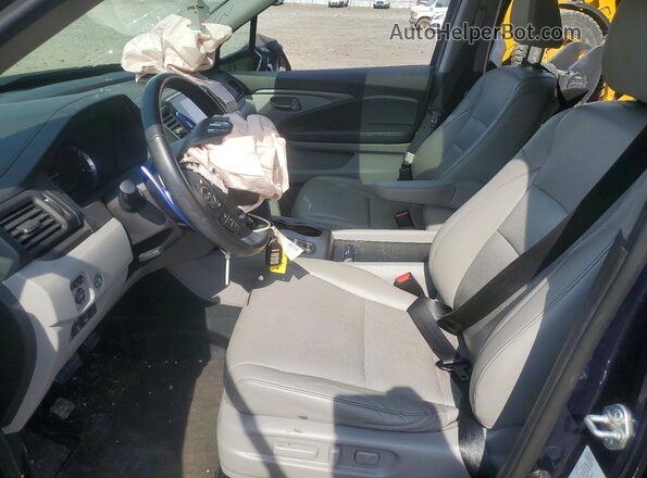 5FPYK3F7XMB023190 2021 HONDA RIDGELINE Синий Вид салона спереди