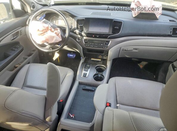 5FPYK3F7XMB023190 2021 HONDA RIDGELINE Синий Вид панели приборов