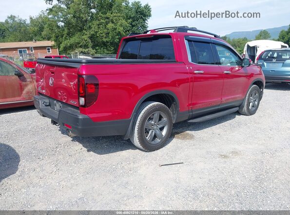5FPYK3F7XPB000853 2023 HONDA RIDGELINE Red უკანა მარჯვენა